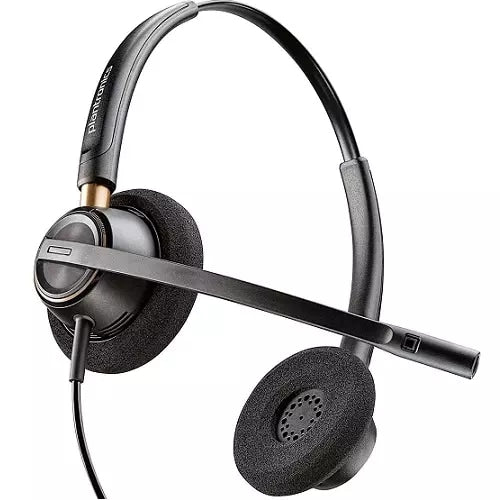 Auriculares binaurales HP Poly EncorePro 520 con desconexión rápida TAA