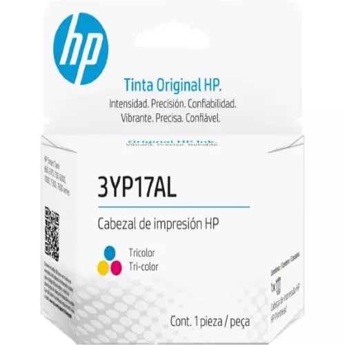 HP INC Cabezal de Impresión HP Inyección de tinta - Tricolor - Original - 1 - Inyección de tinta - 1 Paquete(s)