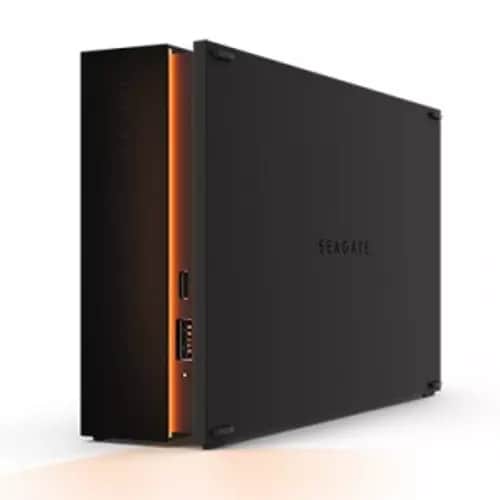 Disco Duro Externo Portatil 5TB USB 3.2 Gen 1, compatible con Windows y macOS, Funciona con Razer Chroma™ RGB, Firecuda Gaming Hard Drive