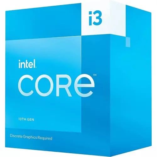 Procesador Intel Core i3 13100F de 3,4 GHz, 4 núcleos, 12 MB, LGA 1700