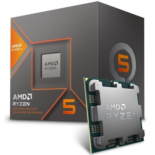 Procesador AMD Ryzen 5 8600G 4.3 GHz, núcleo 6/6 MB/65 W, AM5