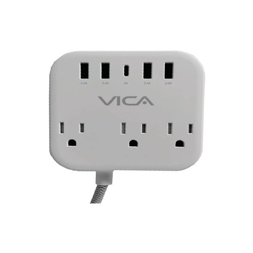 VICA MULTICONTACTO 7P, con puerto de carga, Conductor en mm: 2 1.31 mm2, Calibre de cable: 16 AWG, Temperatura máxima de operación: 60 °C