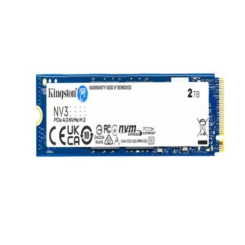 SSD ESTADO SÓLIDO KINGSTON 2000G NV3 M.2 2280 NVMe SSD Hasta 6000 MB/s