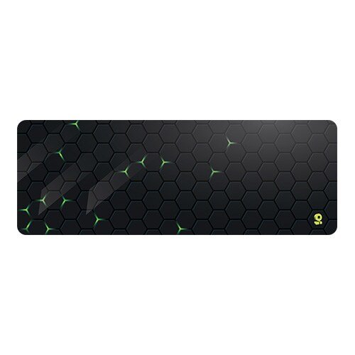 ALFOMBRILLA DE RATÓN GAMER 90x40 HEXÁGONO GRIS