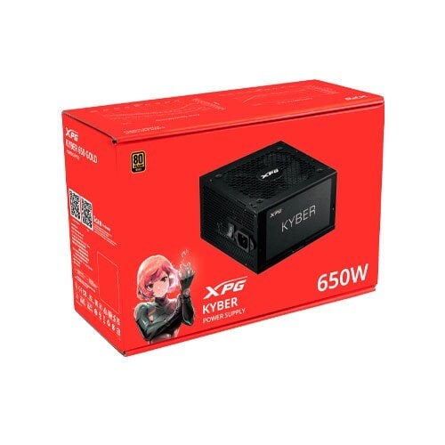 FUENTE DE PODER XPG KYBER 650W 80 PLUS GOLD ATX 120MM