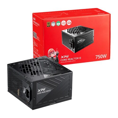 FUENTE DE POTENCIA XPG CORE REACTO R II 750W 80 PLUS GOLD ATX 12V