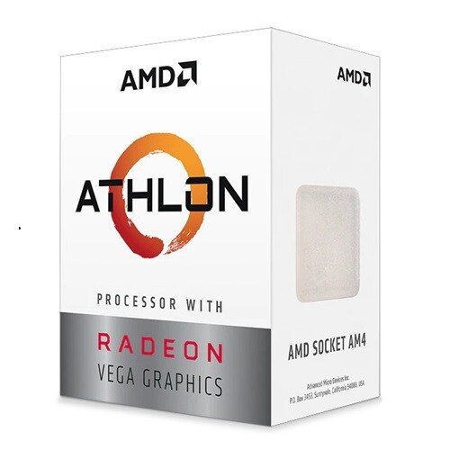 Procesador AMD ATHLON 3000G de 3,5 GHz, 2 núcleos, 4 MB y 35 W AM4