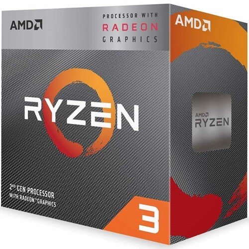 Procesador AMD RYZEN 3 3200G 3,6 GHz, 4 núcleos, 4 MB, 35 W, AM4