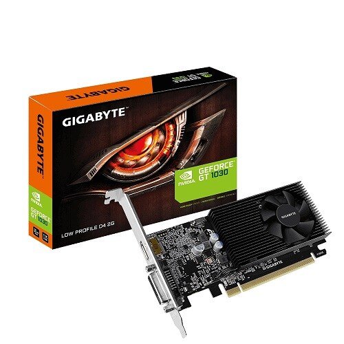 Tarjeta de vídeo GIGABYTE GT 1030 2G GDDR4 PCI 3.0 HDMI/DVI