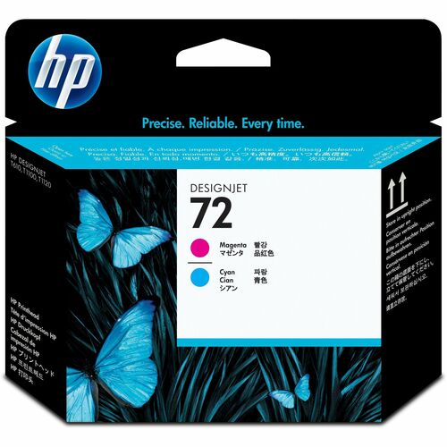 HP 72 cabezal mag/cyan Tinta amplio formato C9383A