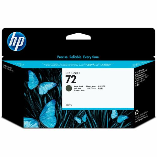 Cartucho de tinta HP 72 (C9403A) Rendimiento estándar Inyección de tinta - Negro mate - Original - Empaque unitario - 1 Solamente - Inyección de tinta - Rendimiento estándar - 1 Solamente