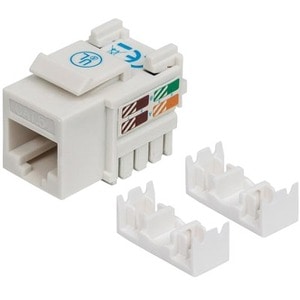 JACK RJ45 CAT6 KEYSTONE DE IMPACTO BLANCO - Blanco