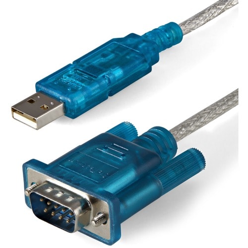 Cable Adaptador de 0.9m USB a Puerto Serial Serie RS232 DB9 PC Mac® Linux