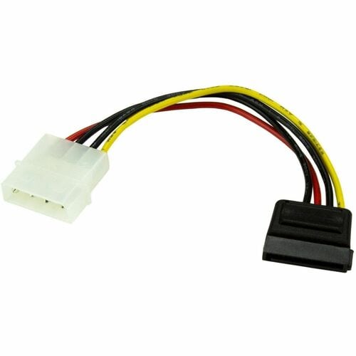 Cable Adaptador de 15cm de Alimentación LP4 4 Pines a SATA 15 Pines - Para Disco Duro - LP4 / SATA - 1 Solamente