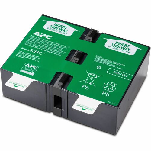 CARTUCHO DE BATERÍA DE REEMPLAZO APC N.° 123 .