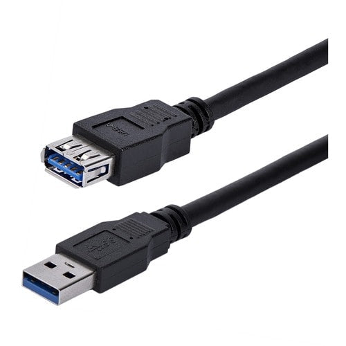 Cable 1m Extensión Alargador USB 3.0 (5Gbps) SuperSpeed - Macho a Hembra USB A