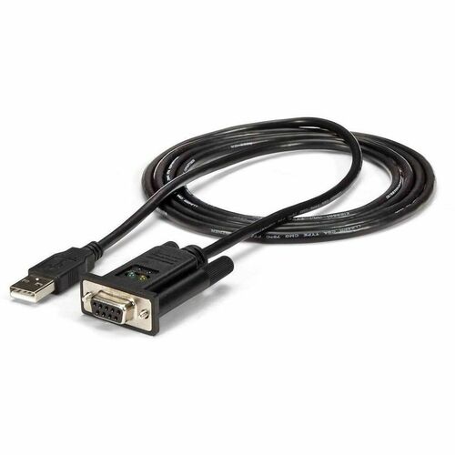 Cable Adaptador de 1 Puerto USB a Módem Nulo Null Serial DB9 RS232 DCE con FTDI
