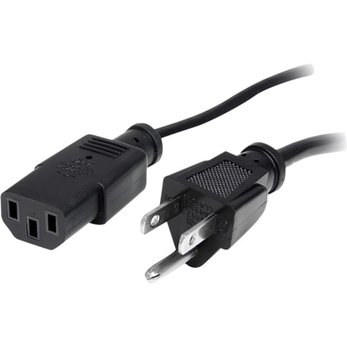 Cable de Alimentación de Computadora de 7.6m, NEMA 5-15P a C13, 10A 125V, 18AWG, Cable de Repuesto