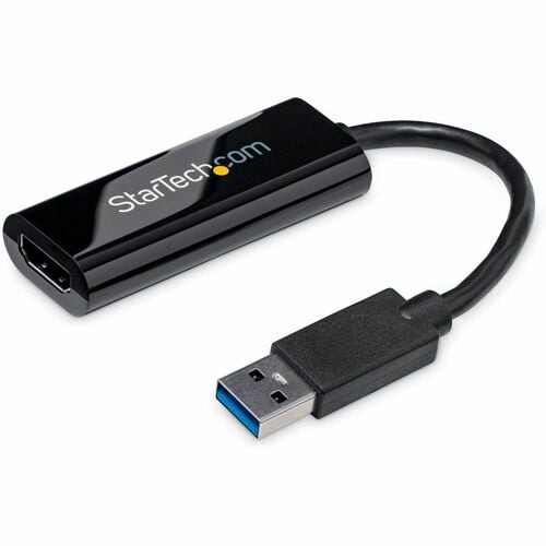 Adaptador de Video USB 3.0 a HDMI - Cable Convertidor Compacto - Compatible con 1920 x 1200 - Negro