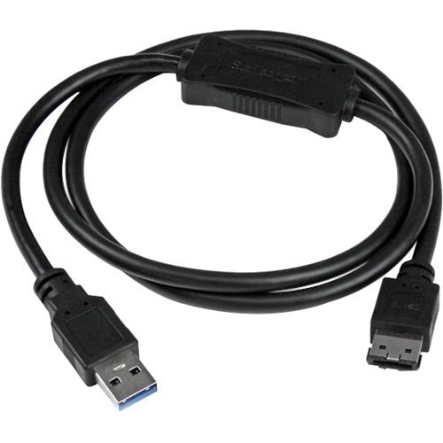Cable de 91cm Adaptador USB 3.0 a eSATA para Disco Duro o SSD - SATA de 6 Gbps - 1 x 7-pin eSATA - Hembra