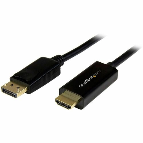 Cable 2m DisplayPort a HDMI 4K 30Hz - Cable Adaptador Pasivo DisplayPort a HDMI - Cable Conversor DP 1.2 a HDMI para Monitor