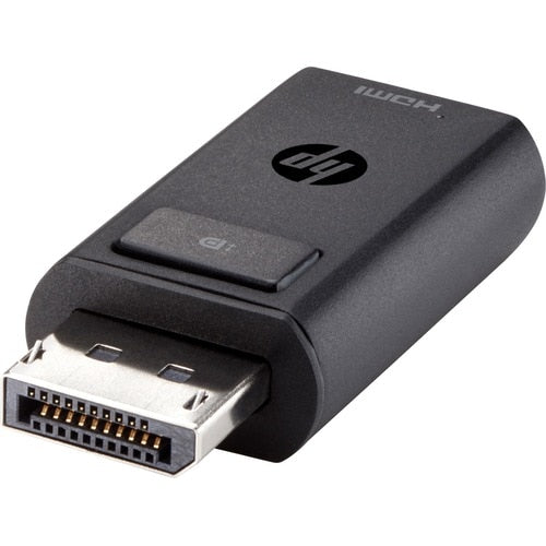 Adaptador DisplayPort a HDMI HP para Dispositivo de Vídeo, Proyector, TV, Portátil, Monitor, Compatible con Microsoft Windows 10; Windows 11; Chrome OS™, color negro, 1 año de garantía.
