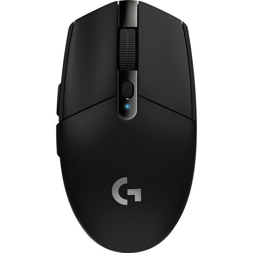 Logitech G305 Ratón de juego - Radiofrecuencia - USB - Óptico - 6 Botón(es) - Negro - Inalámbrico - 12000 dpi
