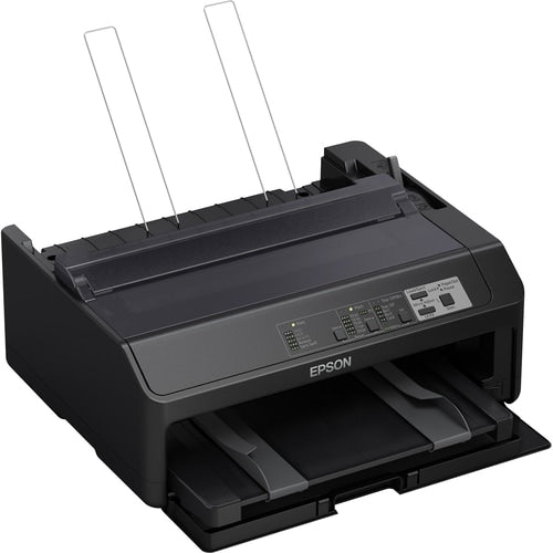 Impresora matricial Epson FX-890II - Monocromo - 9-clavijas - Energy Star - 680 cps Mono - 215.90mm, 165.10mm, 241.30mm Ancho x 279.40mm, 91.44mm, 104.14mm Longitud - USB - En Paralelo - Ethernet