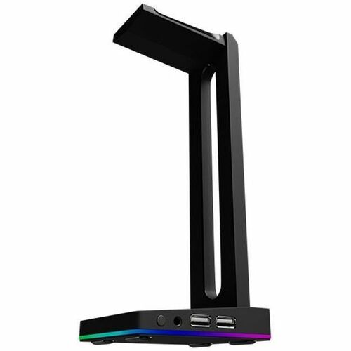 Naceb Soporte para auriculares - 27cm Altura x 10cm Ancho x 12cm Profundidad - Negro