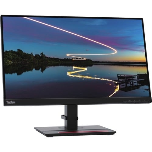 Monitor LED Lenovo ThinkVision T24m-20 24.0" (61.0cm) Class Full HD - 16:9 - Negro oscuro, Rojo - 23.8"