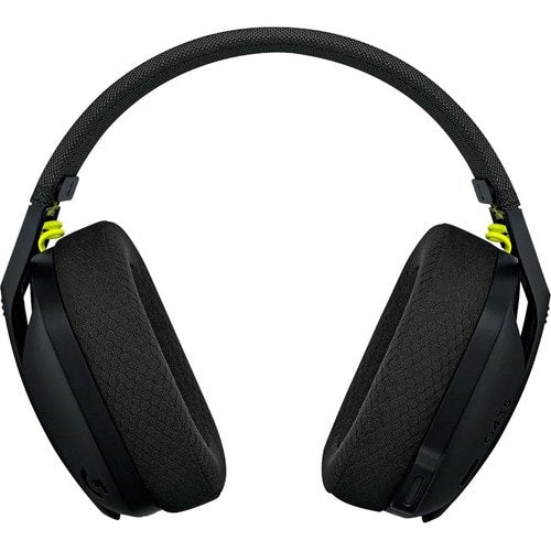 Auriculares de gaming Logitech G435 Inalámbrico Sobre la oreja Estéreo - Negro, Amarillo - Cerrado - 1000cm - Bluetooth - 45Ohm - 20Hz a 20kHz - USB Tipo A