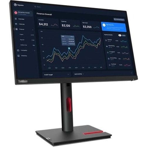 Monitor LED Lenovo ThinkVision T22i-30 22" (55.9cm) Class - 16:9 - Negro oscuro - 21.5"