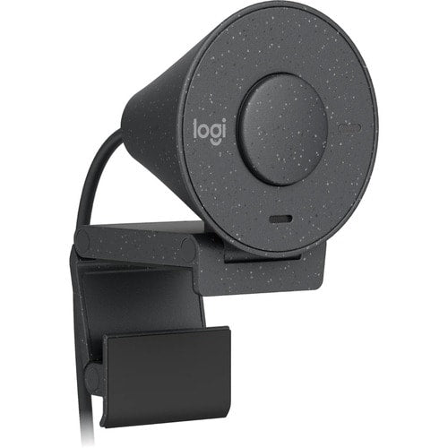 Cámara Web Logitech BRIO 300 - 2Megapíxel - 30fps - Grafito - USB Tipo C - 1920 x 1080 Vídeo - Foco Estático - 70° Ángulo - 1x Zoom Digital - Micrófono - Windows