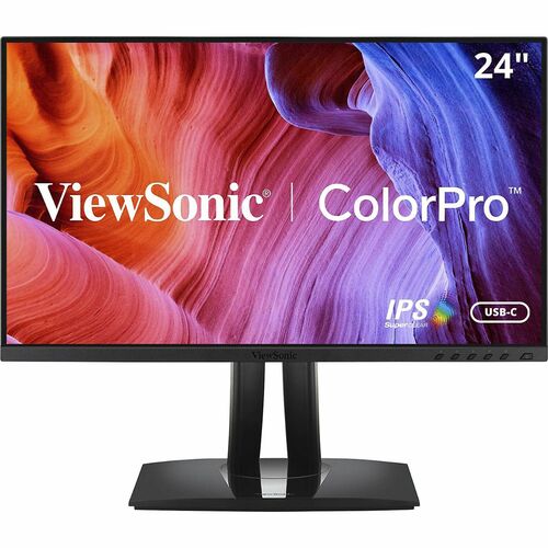 Monitor LED ViewSonic Professional VP2456 de 24,0" (61,0 cm) Clase Full HD - 16:9 - Negro - 23,8"
