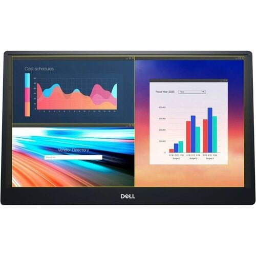 Monitor LED Dell P1424H de 14,0" (35,6 cm) Full HD - 16:9 - Gris - 14"