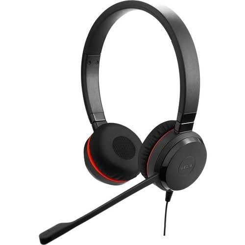 Jabra Auriculares Jabra, Jabra EVOLVE 30 II Cableado Sobre la cabeza Estéreo - Binaural - Supra-aural - Cancelación de ruido - Mini-phone (3.5mm) Y USB-A Certificado con platadorma microsoft Teams