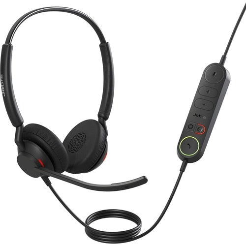 Auriculares Jabra Engage 40 Cableado Sobre la oreja Estéreo - Negro - Binaural - Cerrado - 50Hz a 20kHz - USB Tipo C
