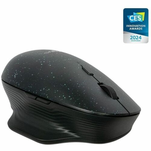 Targus ErgoFlip AMB586GL Talla mediana Ratón - Bluetooth - BlueTrace - 6 Botón(es) - Negro - Inalámbrico - 4000 dpi - Simétrico - 1 Batería Soportada