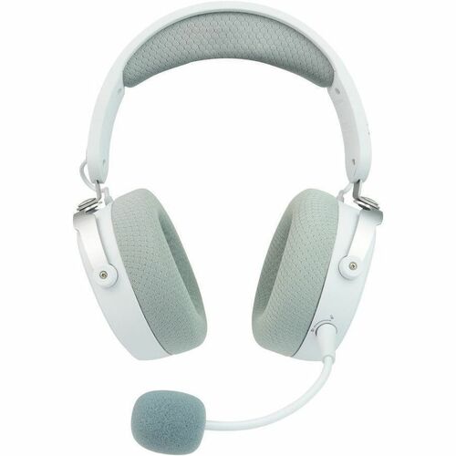 Auriculares de gaming Game Factor HSB600 Con cable/Inalámbrico Sobre la cabeza Estéreo - Blanco - Binaural - Circumaural - 1000cm - Bluetooth/RF - 32Ohm - 20Hz a 20kHz - Mini-phone (3.5mm)