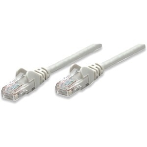 Cable de conexión Cat 6, 5,0 m (16,4 F) UTP gris
