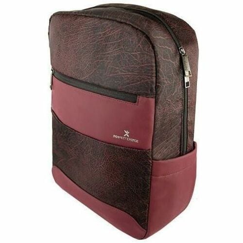 Mochila para Laptop 15"-17" Material Resistente Acolchado Phenix Tinto| ELECCIÓN PERFECTA