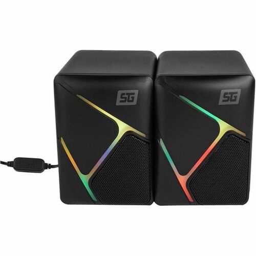 Vorago 2.0 Sistema de Altavoces Portátil - 6W RMS - Negro - 150Hz a 20kHz - USB - 2