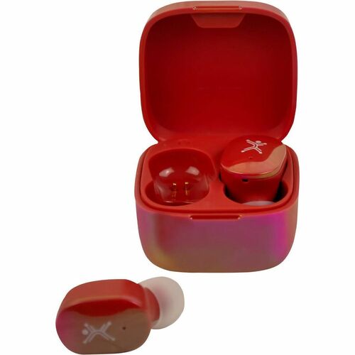 Audífonos Inalámbricos Bluetooth Brillantes Pearl Rojo | ELECCIÓN PERFECTA