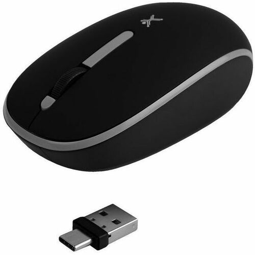 Ratón inalámbrico de 2,4 GHz con conector USB dual A/C Whisper | LA ELECCIÓN PERFECTA