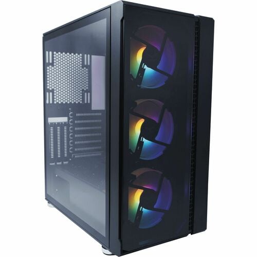 Gabinete Evotec 1021 Cistal Tempad MidTower ATX USB 3.0 S/N Fuente