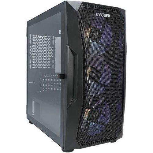 Gabinete Evotec Seúl Cristal Templad Mid Tower ATX USB 3.0