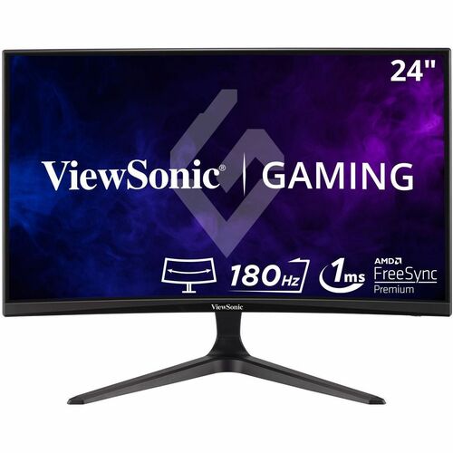 Monitor LED ViewSonic OMNI VX2418C 24.0" (61.0cm) Clase Full HD Pantalla curva - 16:9 - 23.6"