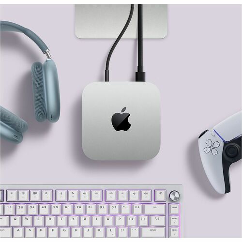Computadora de escritorio Apple Mac mini MCX44E/A - Apple - 24GB - 512GB SSD - Mini PC - Plata - Chip Apple M4 Pro - Apple Hexadecimal (16 núcleos) - IEEE 802.11ax - 155W