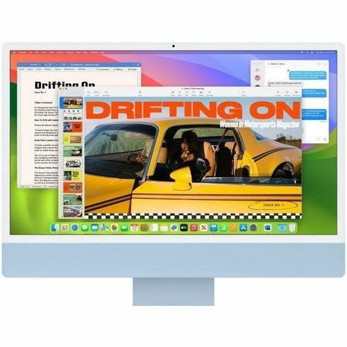 Computador Todo en Uno Apple iMac MD2T4E/A - Apple M4 - 24GB - 512GB SSD - 61cm (24") 4.5K - De Escritorio - Azul - Apple M4 Chip - 4480 x 2520 - Apple Deca-core (10 Core) - Español Teclado - IEEE 802.11ax - 143W