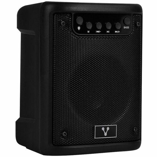 Vorago KSP-180 Sistema de Altavoces Portátil Bluetooth - 10W RMS - Negro - Batería Recargable - USB - 1